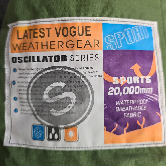 Wantdo Snow Boarding Rip Stop Weather Gear Oscillator Series Women's Jacket M - Picture 8 of 8